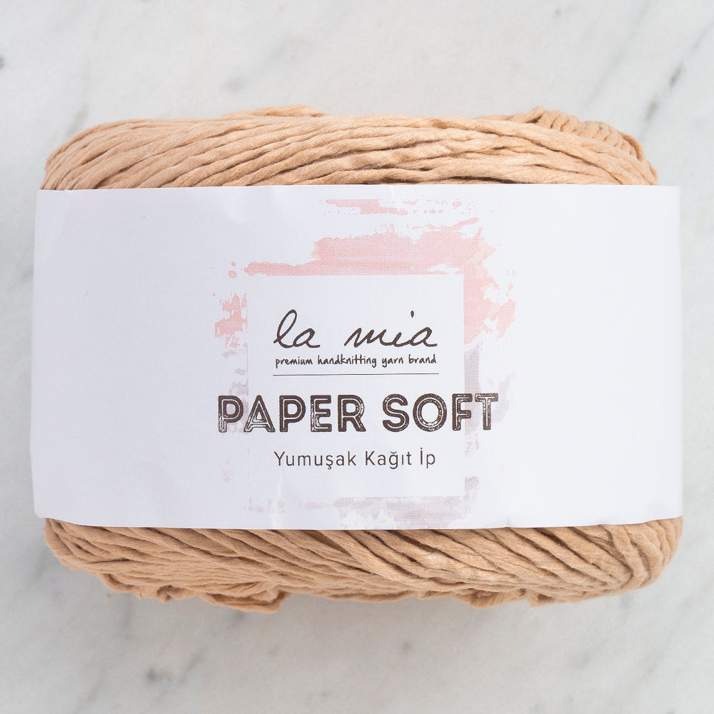 La Mia Paper Soft Bej Yumuşak Kağıt İp - L100